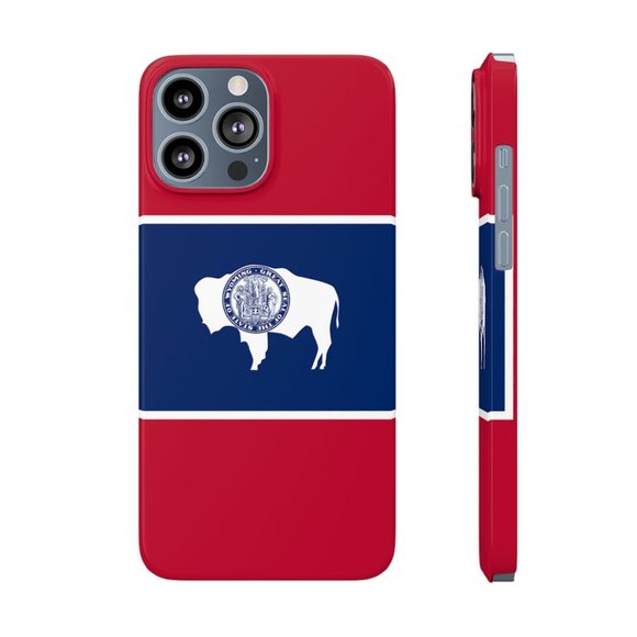 Wyoming State Flag Phone Case - Picture 2 of 2